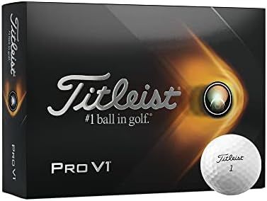 Titleist Pro V1 Golf Balls, White (One Dozen) | Amazon (CA)