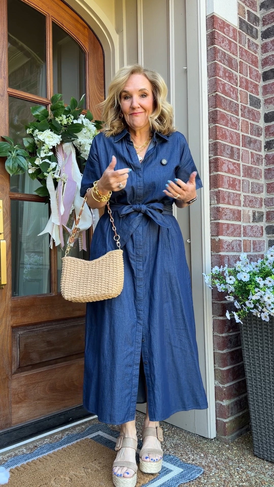4 dresses varying price points 
Short denim dress size 8 petite 
Striped dress size medium 
Long denim dress I sized down to a small 

Spring dresses day dress casual dress 

#LTKPetite #LTKSeasonal #LTKOver40