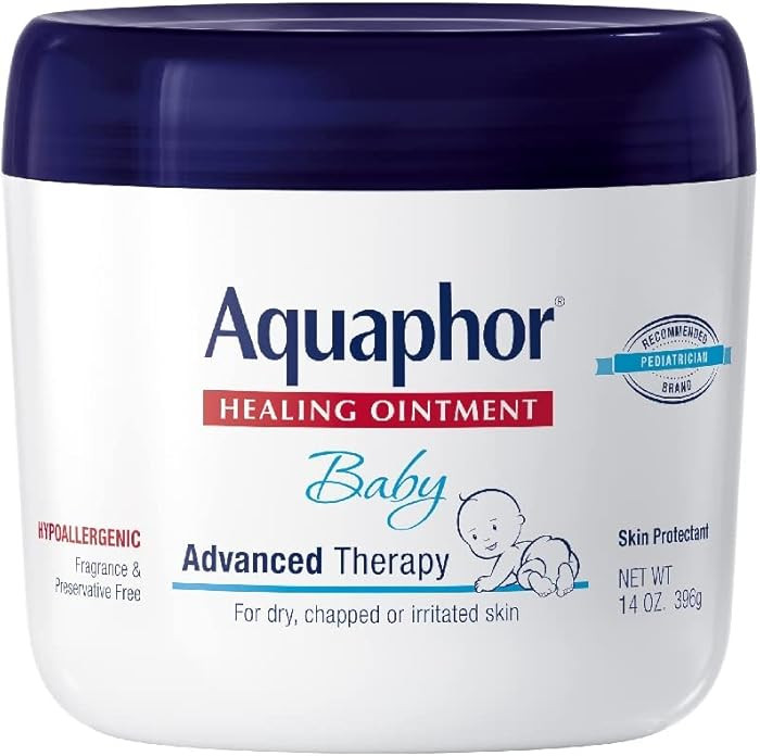 Aquaphor Baby Healing Ointment Advanced Therapy Skin Protectant for Chapped or Dry Skin, Drool Ra... | Amazon (US)