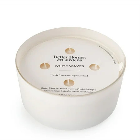 Better Homes and Gardens Peppered Palm 30oz Scented 4-wick Candle | Walmart (US)