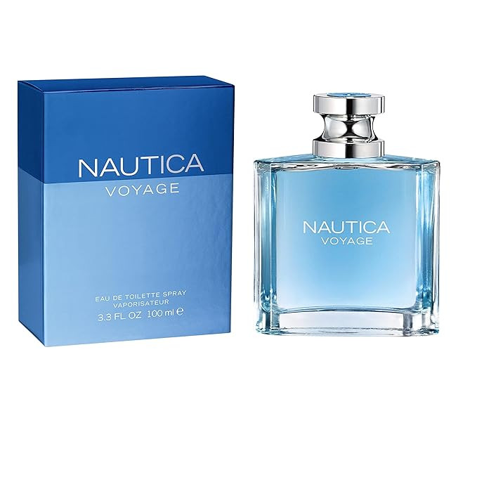 Nautica Voyage Eau De Toilette for Men - Fresh, Romantic, Fruity Scent - Woody, Aquatic Notes of ... | Amazon (US)