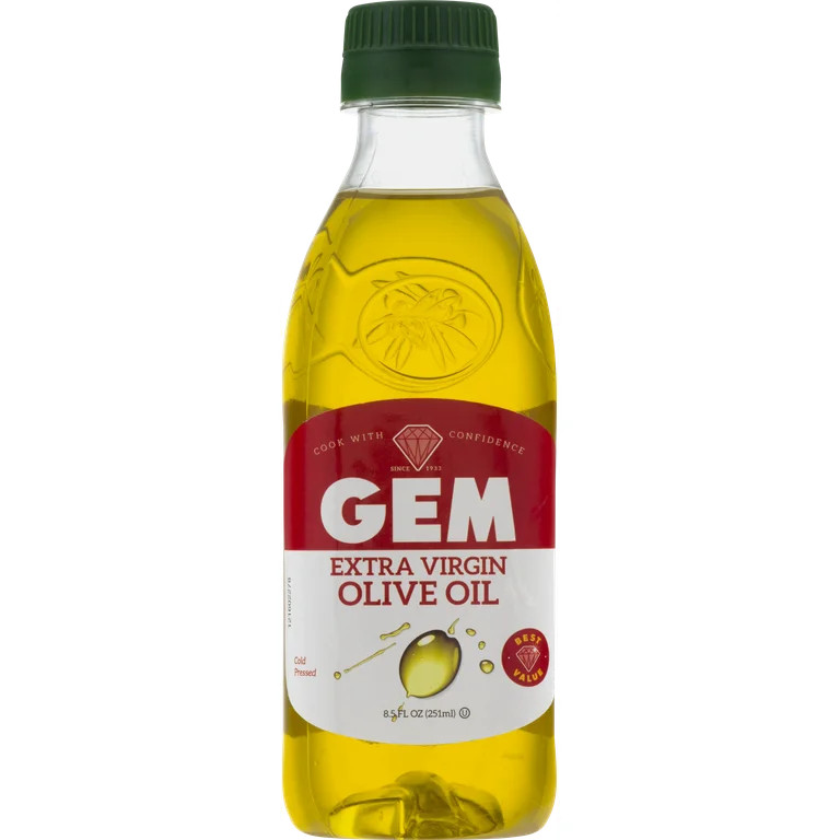 GEM Extra Virgin Olive Oil for Seasoning and Finishing, 8.5 fl oz | Walmart (US)