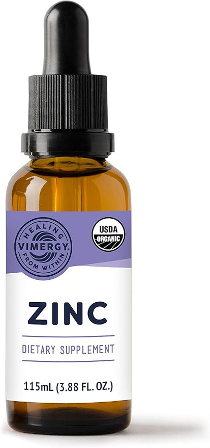 Vimergy USDA Organic Zinc (115 ml) | Amazon (US)
