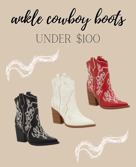 Cowboy Boots 😍👢🤠 

Western boots, booties, ankle boots, concert outfit, country concert, spring style, summer outfit, festival outfit. 

#LTKshoecrush #LTKFestival #LTKSeasonal