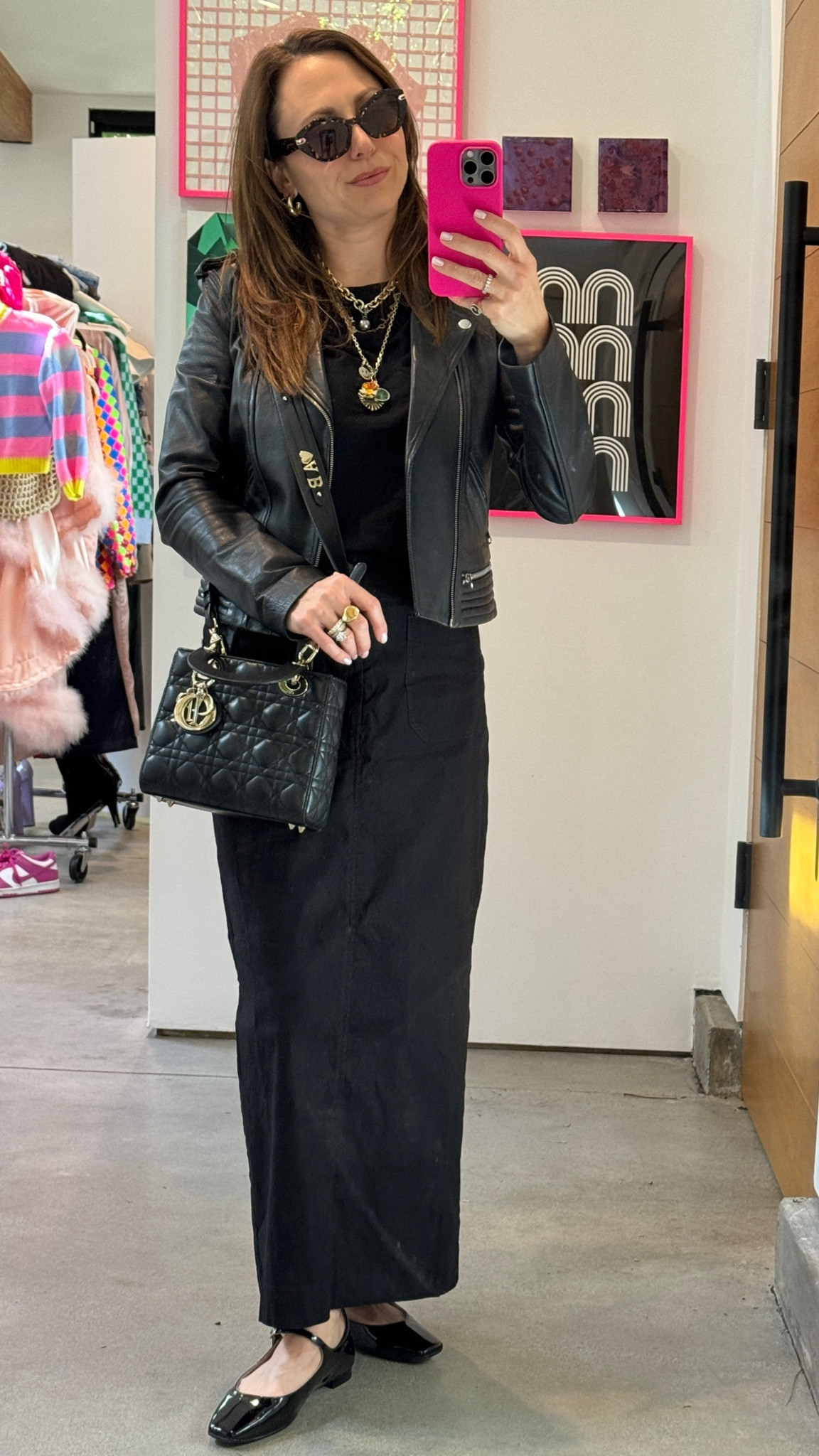 Halloween who? I have two kids to chauffeur and a business to run! I opted for more of an all black, sleek New York look. I absolutely adore how yellow gold pops on black. This whole look is effortless and yet, so put together. Picture me on the train, kicking ass and taking names! #Halloween #halloweenlook #newyorkstyle #effortless #stylish #puttogether #allblack #sleek #jewelry #14kgold #diamonds

#LTKHalloween #LTKstyletip #LTKSeasonal