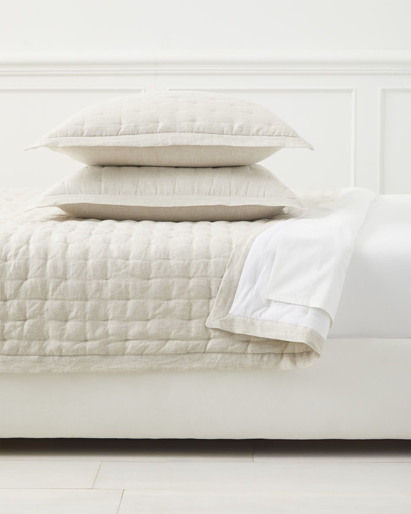 Sutter Linen Quilt | Serena and Lily