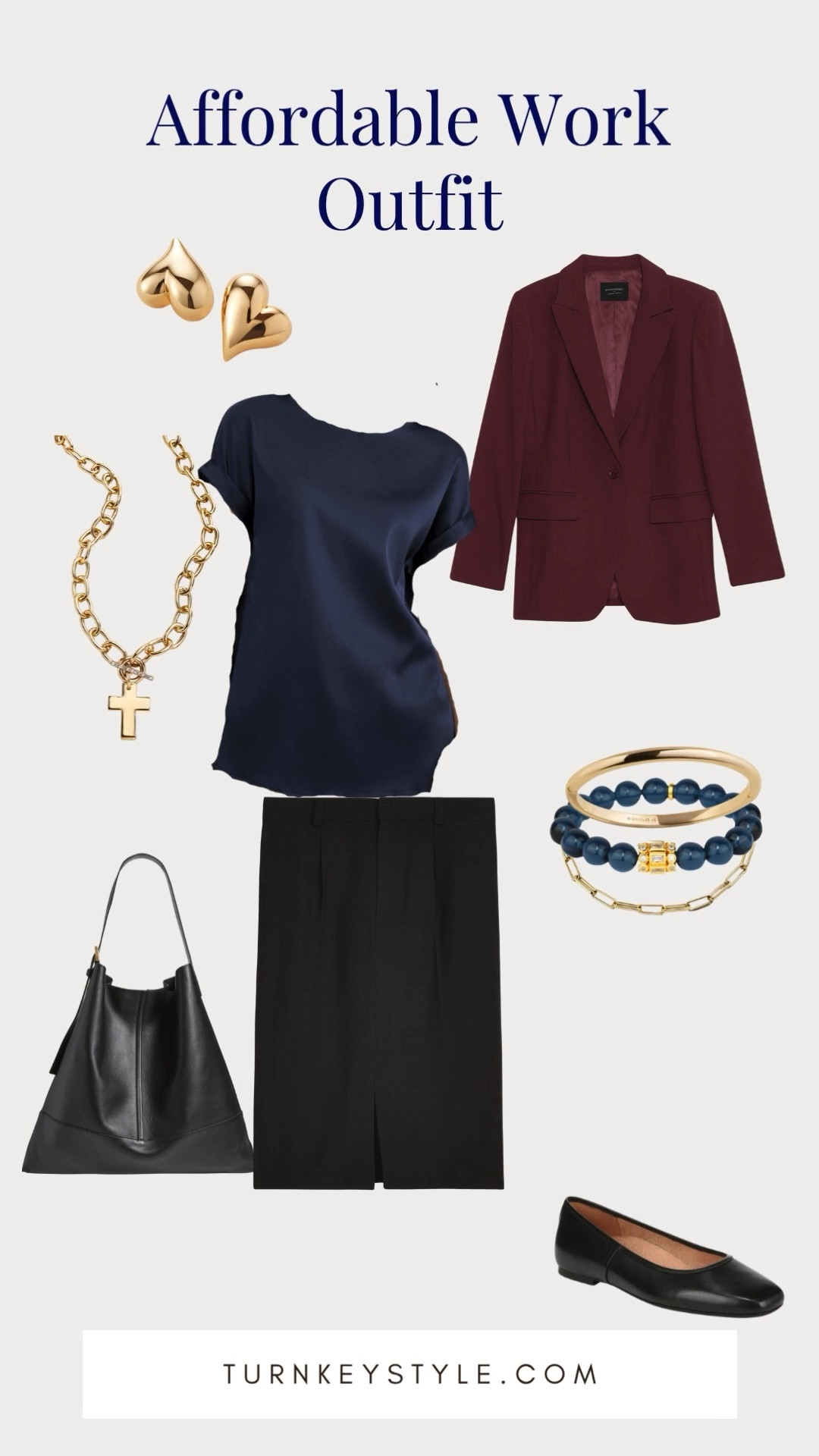 Affordable work outfit I created for a client. 
Versatile pieces you can mix and match endlessly. 
I am 55 year old mom of two boys/men, a wife, a wardrobe stylist, and post menopausal woman in business who is 14/16 on the bottom, a L on top and I am 5’4”. 
I have been every thing from a size 10-18+. 

#LTKWorkwear #LTKPlusSize #LTKMidsize