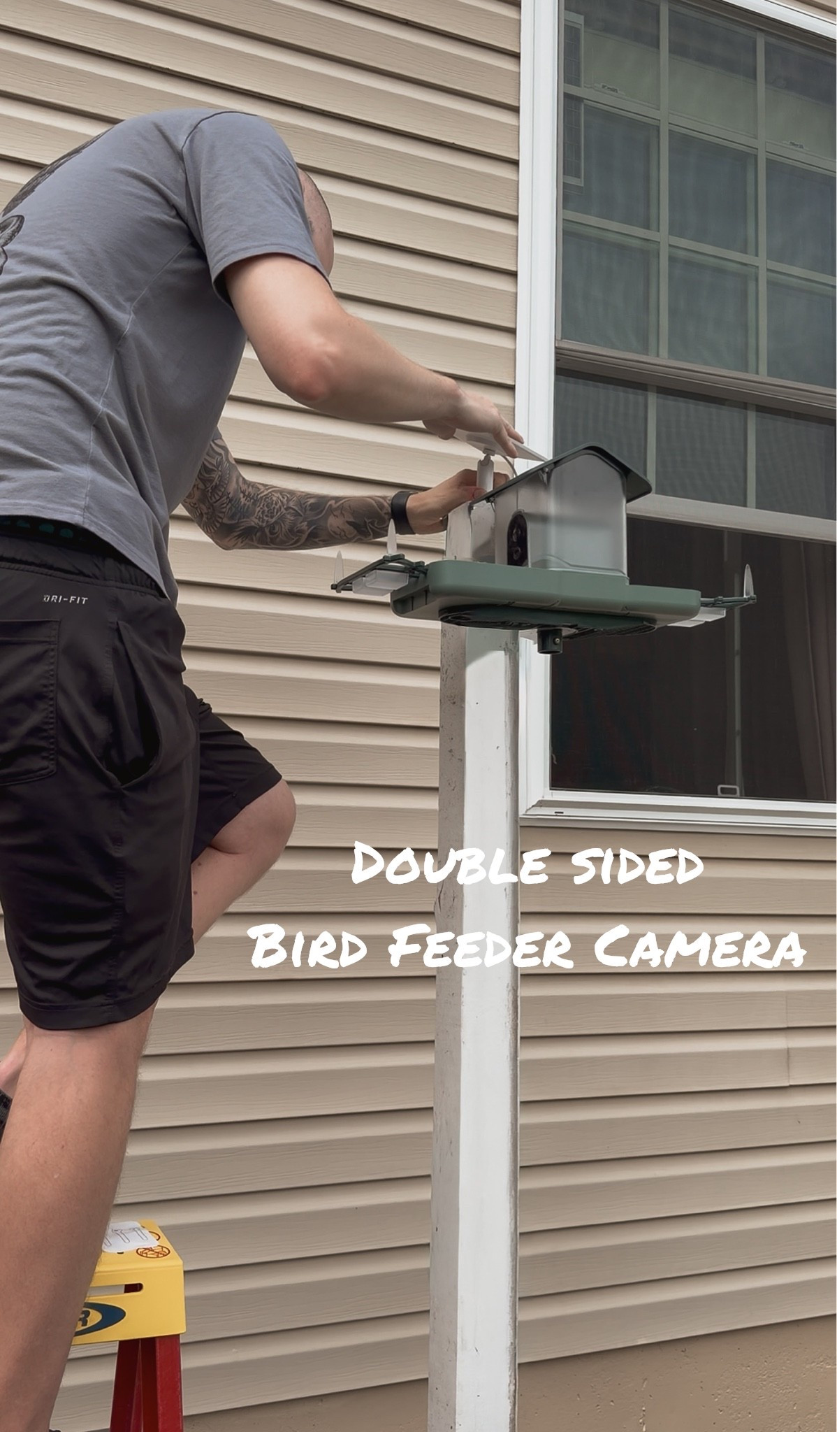 Okay wait… this might be my favorite random backyard find lately 🥹🐦

We added this double sided bird feeder camera and now the kids are OBSESSED watching all the different birds stop by all day 😂 It sends notifications straight to your phone, records close ups, and honestly turned into the cutest little peaceful addition to our backyard setup.

One side has the camera so you get the up close bird videos, and the other side works as an extra feeder so more birds come by 👏🏻 Such a fun summer find if your kids love animals or you just want something cozy and calming outside.

Adding this to my “simple things making home feel more special” list 🤍

#LTKHome #BirdFeederCamera #AmazonHomeFinds #BackyardIdeas #CozyHome #OutdoorLiving #FamilyHome #SummerFinds #SmartHomeFinds #BackyardInspo

#LTKHome #LTKmomlife #LTKKids