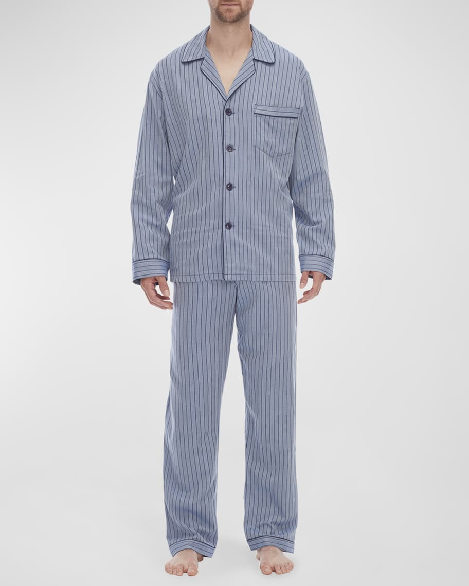Majestic International Men's 2-Piece Stripe Pajama Set | Neiman Marcus
