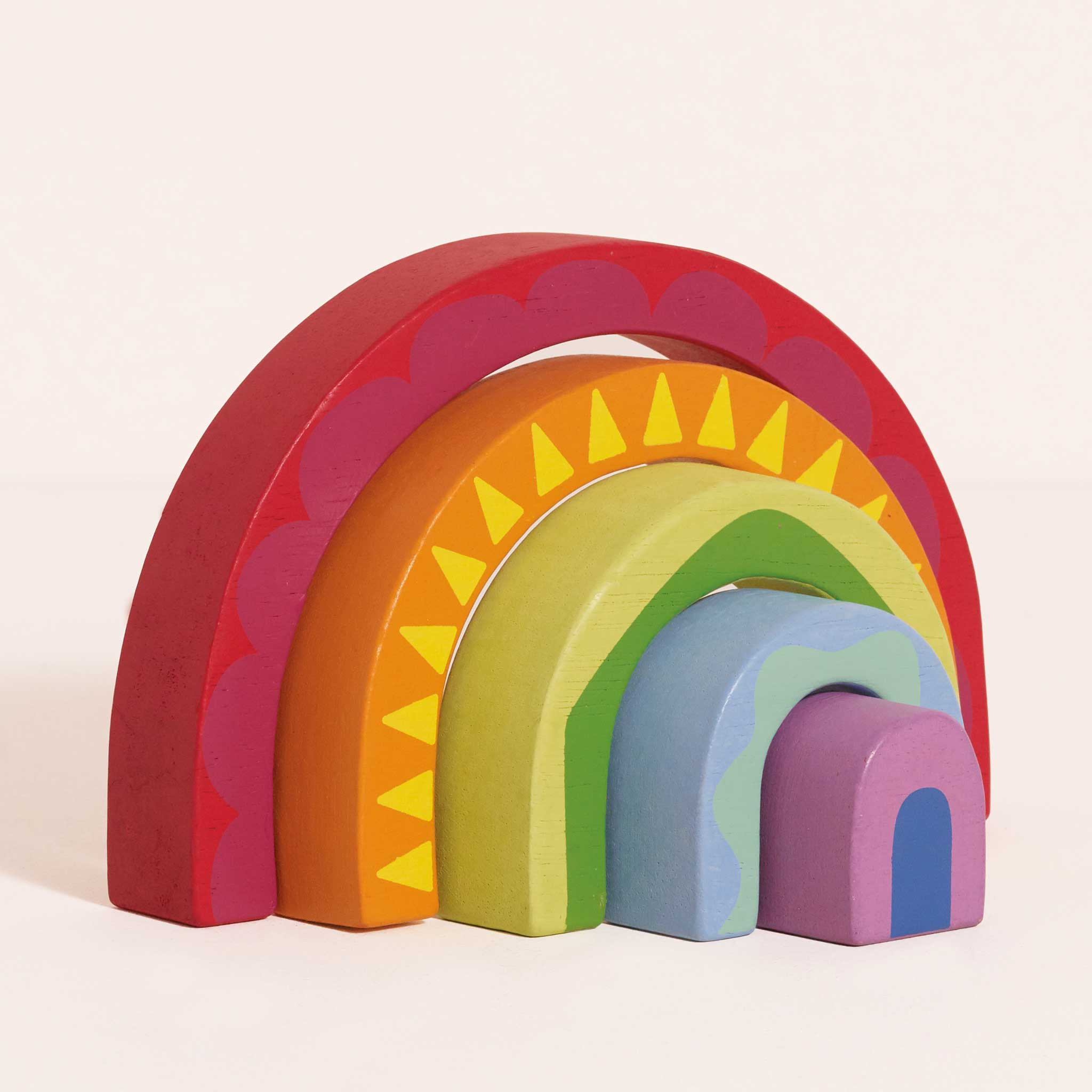 Rainbow Tunnel Toy | Eco Chic Home