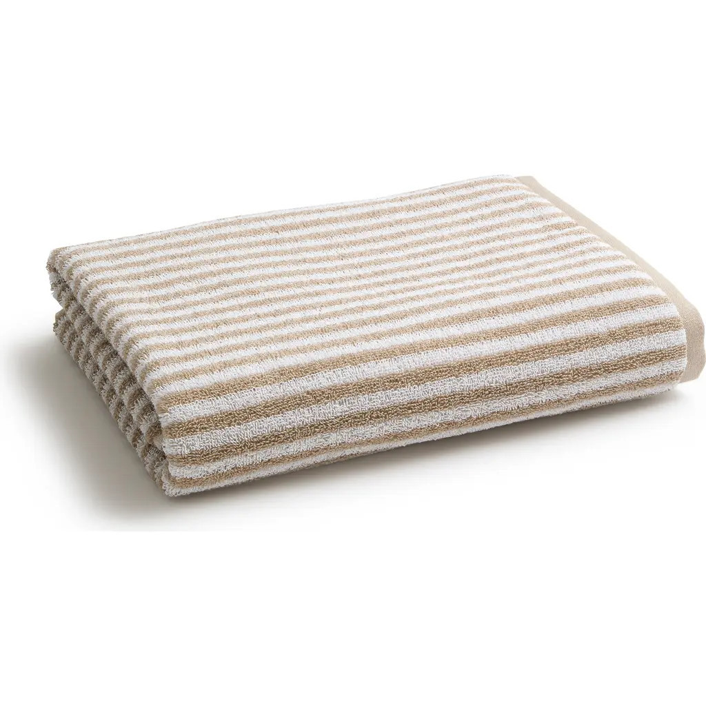 CHRISTY Portobello Stripe Coastal Inspired Bath Towels in Birch at Nordstrom | Nordstrom
