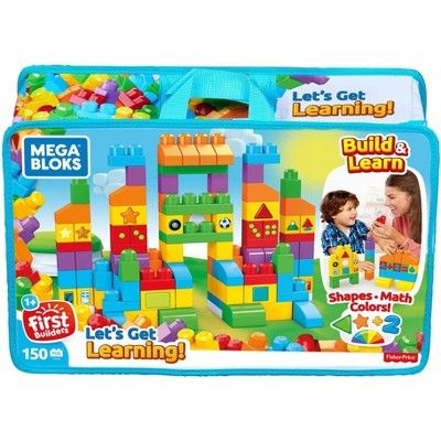 Mega Bloks First Builders Let's Get Learning Construction Set | Target