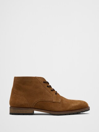 Suede Chukka Lace Up Boot | Banana Republic Factory