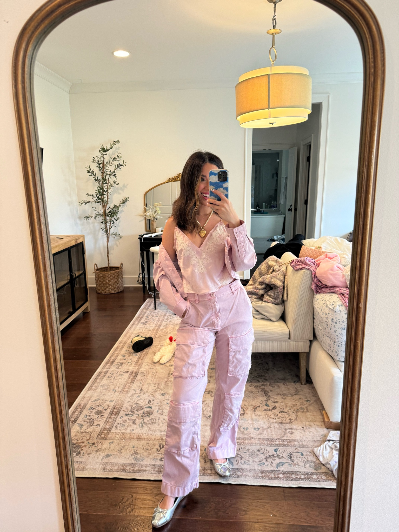 Pink on pink on pink today 💕💕💕 monochrome, pink outfit, Abercrombie, free people; lulus ballet flats 

#LTKSeasonal #LTKshoecrush #LTKstyletip