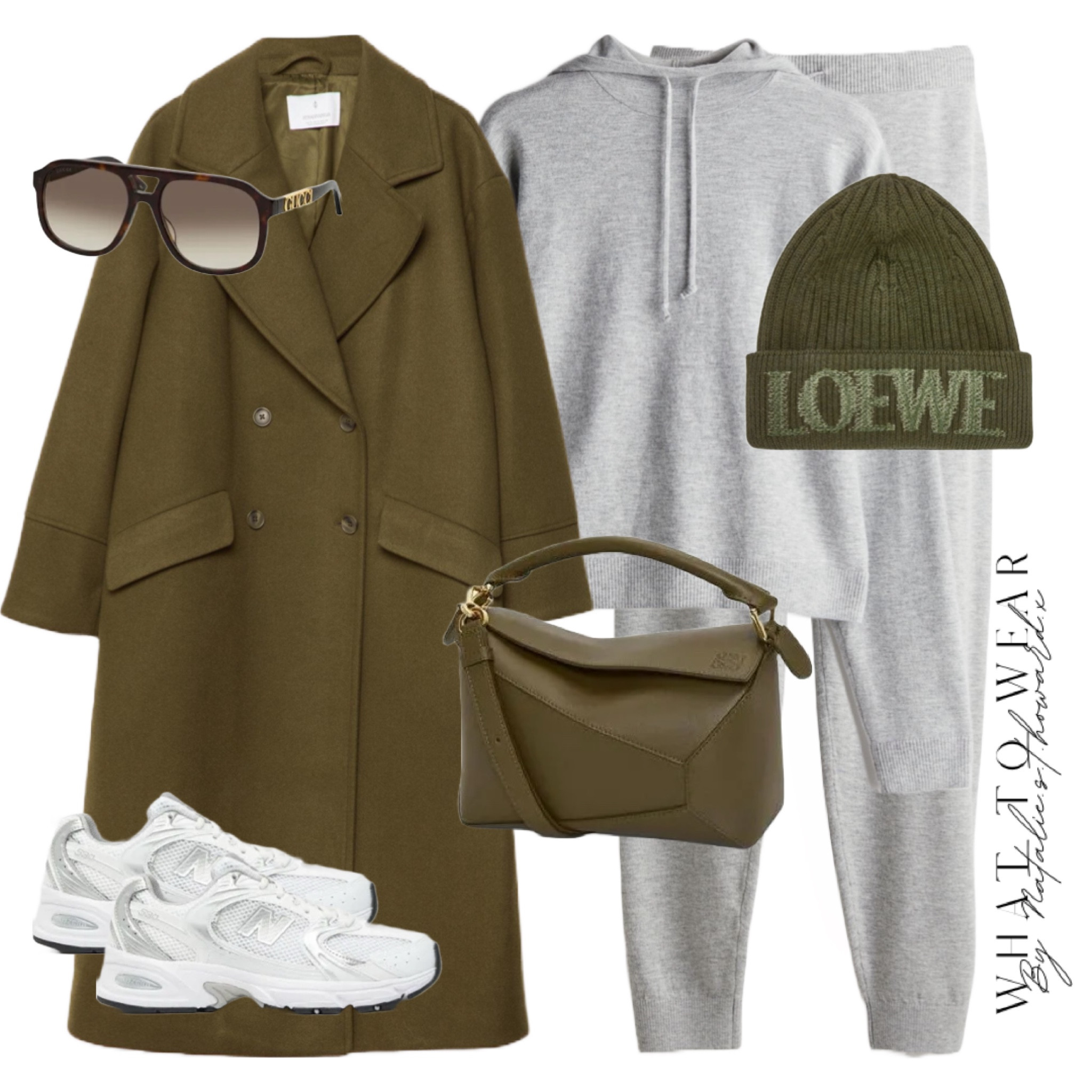 Olive and grey is such a nice combo for spring! I love styling a casual set with a smart coat. So comfy but makes you feel out together 🫒🩶🍂

#LTKstyletip #LTKautumn #LTKuk