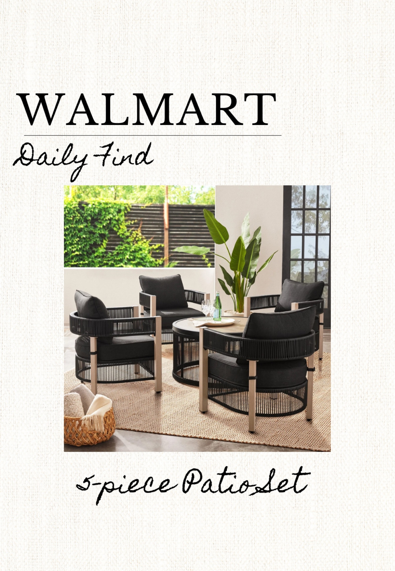 Walmart patio set 

#LTKFind #LTKhome #LTKfamily