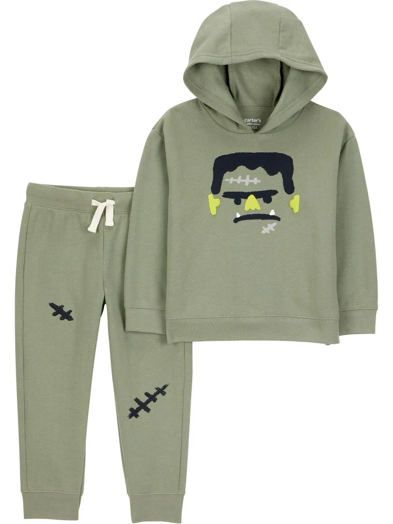 Carter's Child of Mine Toddler Boy Halloween Outfit Set, 2-Piece, Sizes 12M-5T | Walmart (US)