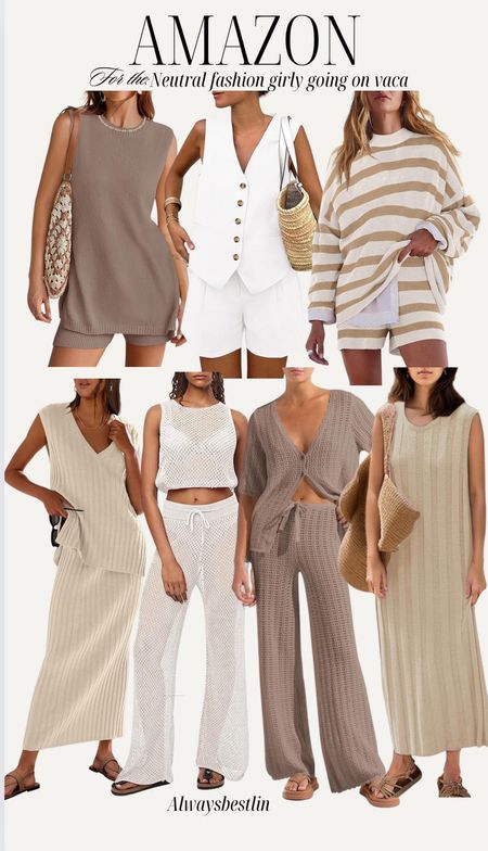 Vacation outfit // vacation outfits, resort wear, travel outfit, warm weather outfit, winter vacation outfit, winter getaway outfit, beach outfit, high waist paper bag wide leg pants, crop tank top, rattan slide sandals, woven tote bag, Amazon, Amazon fashion, Amazon bag, summer outfit, summer fashion, neutral outfit, neutral fashion, neutral style,

#LTKhome#LTKU#LTKsalealert#LTKitbag#LTKparties#LTKfindsunder100#LTKwedding#LTKtravel#LTKfindsunder50#LTKstyletip#LTKshoecrush

#LTKSeasonal #LTKFindsUnder50 #LTKSaleAlert