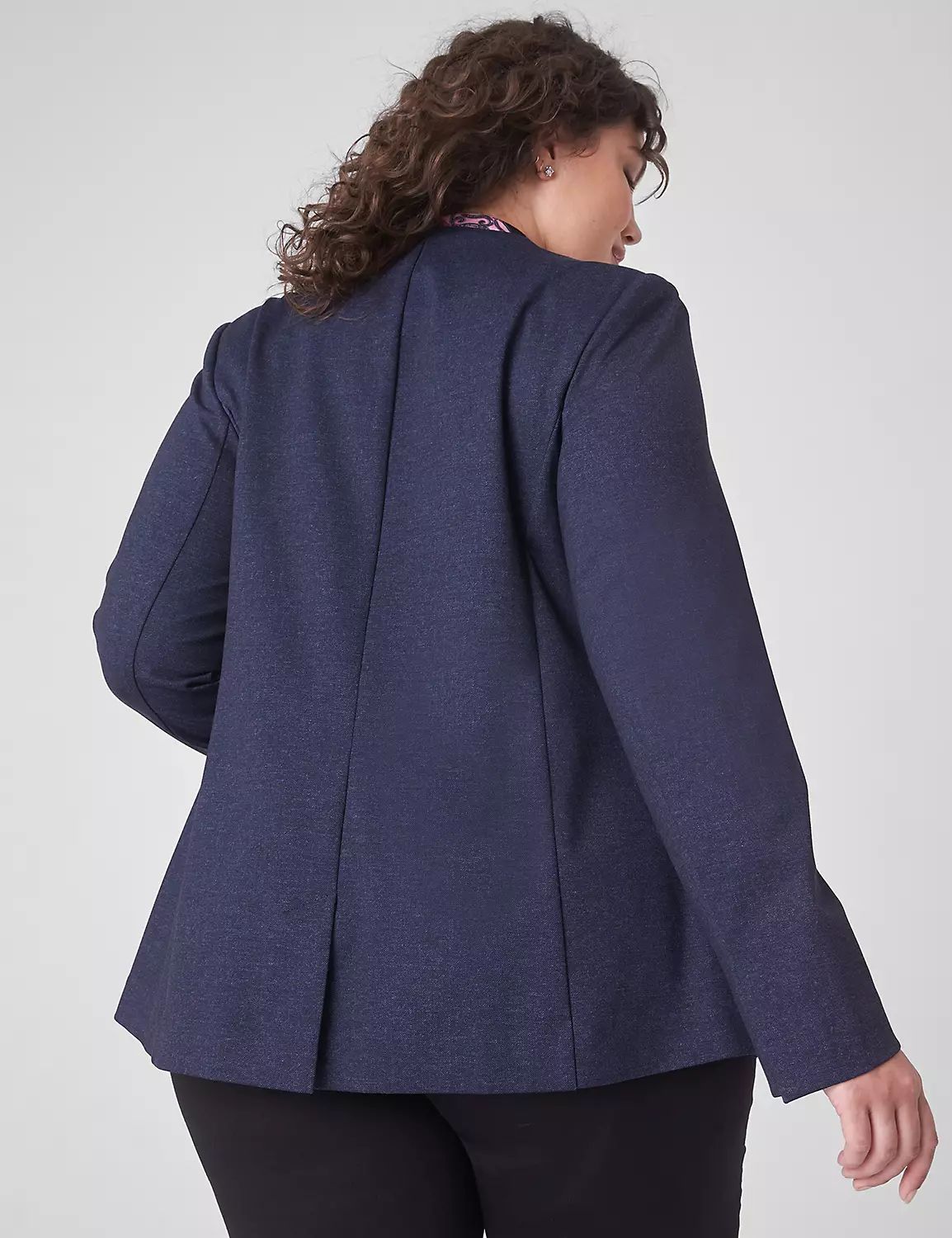 Faux-Denim Bryant Blazer | LaneBryant | Lane Bryant (US)