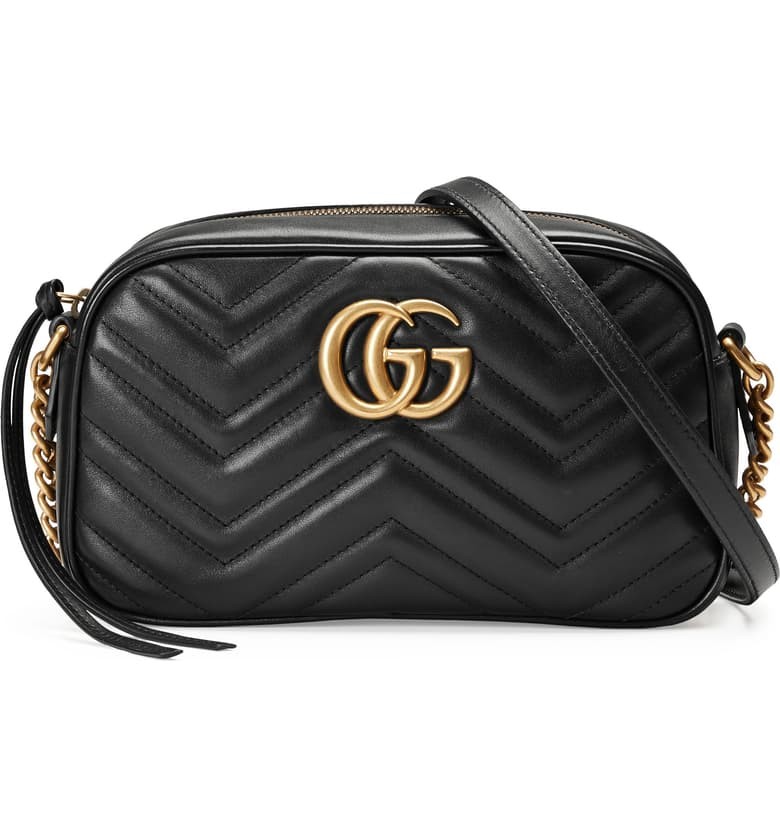 Small GG Marmont 2.0 Matelassé Leather Camera Bag | Nordstrom