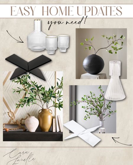 Easy home updates you need!

Home decor, faux stems, book stand, vases, coffee table books, drinkware, living room, decor

#LTKunder50 #LTKstyletip #LTKhome