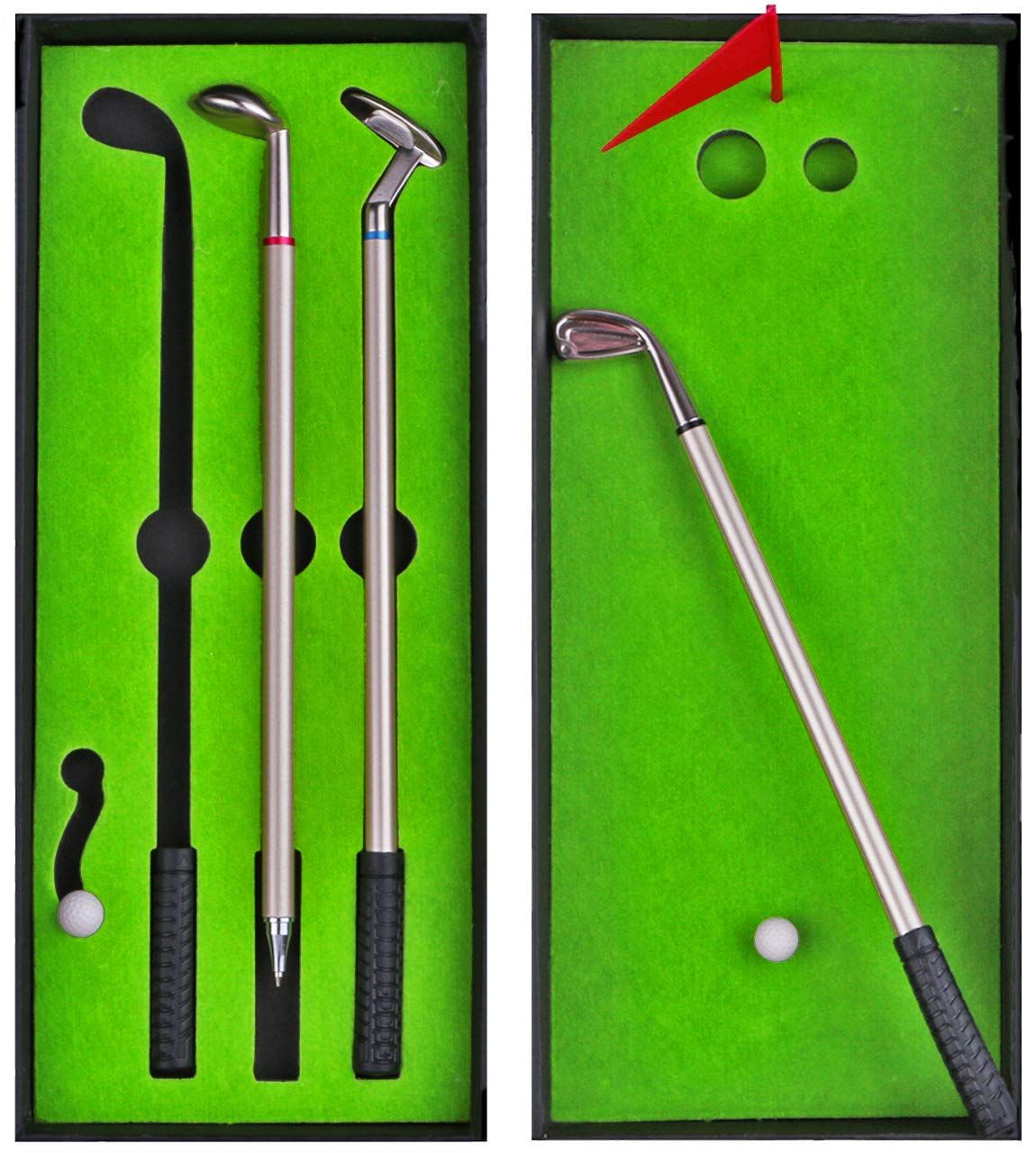 Desktop Golf Pens Set Funny Golf Gifts for Men Unique - Golf Stocking Stuffers for Teen Boys - Golf  | Amazon (US)