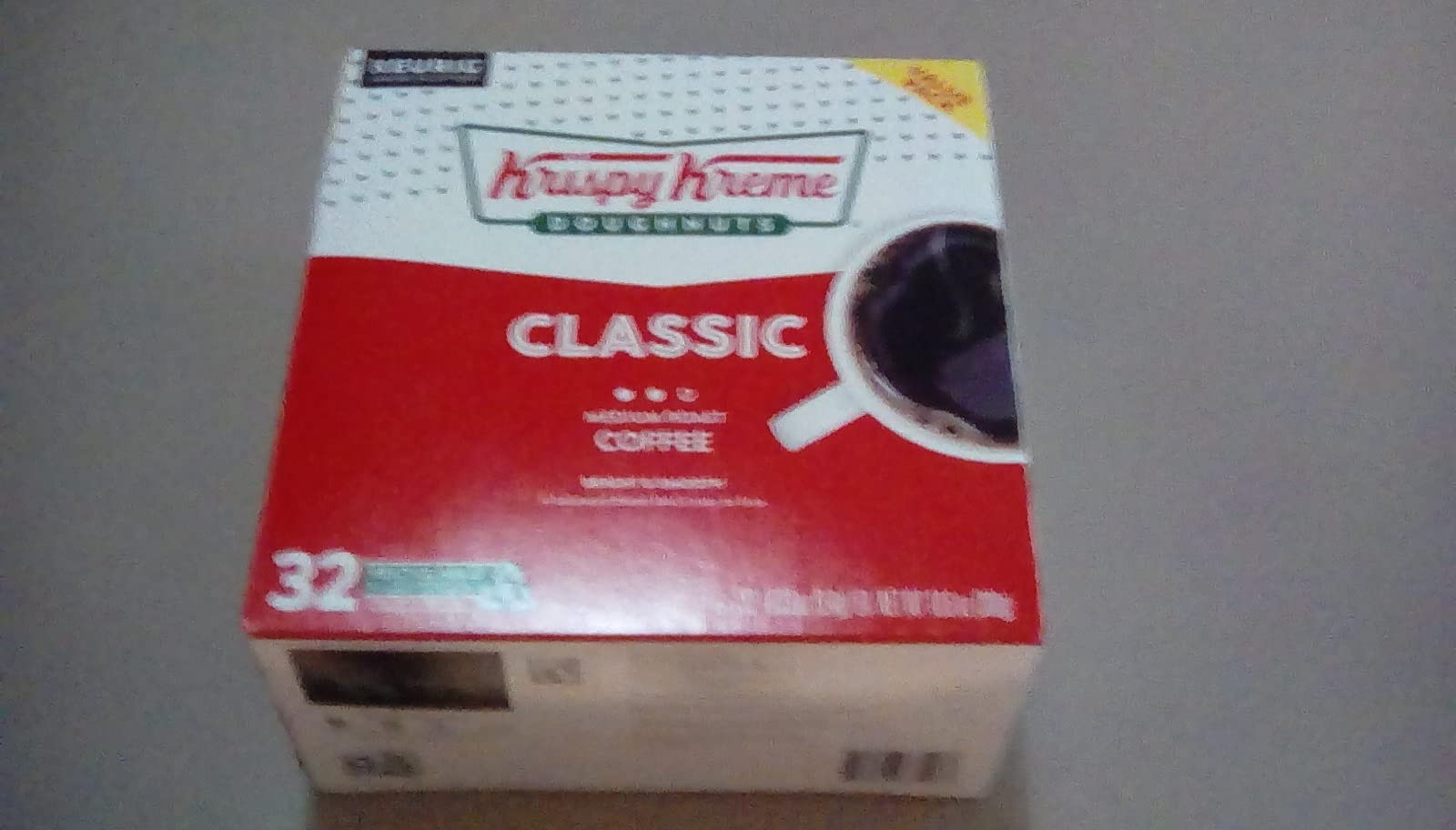 Krispy Kreme Classic, Single-Serve Keurig K-Cup Pods, Medium Roast Coffee, 96 Count | Amazon (US)