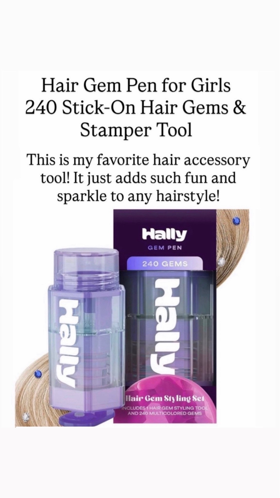 Hally hair gem pen

#LTKBeauty #LTKKids