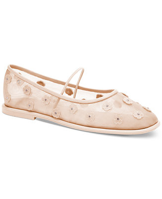COACH Emilia Tea Rose Mesh Ballet Flats - Macy's | Macy's