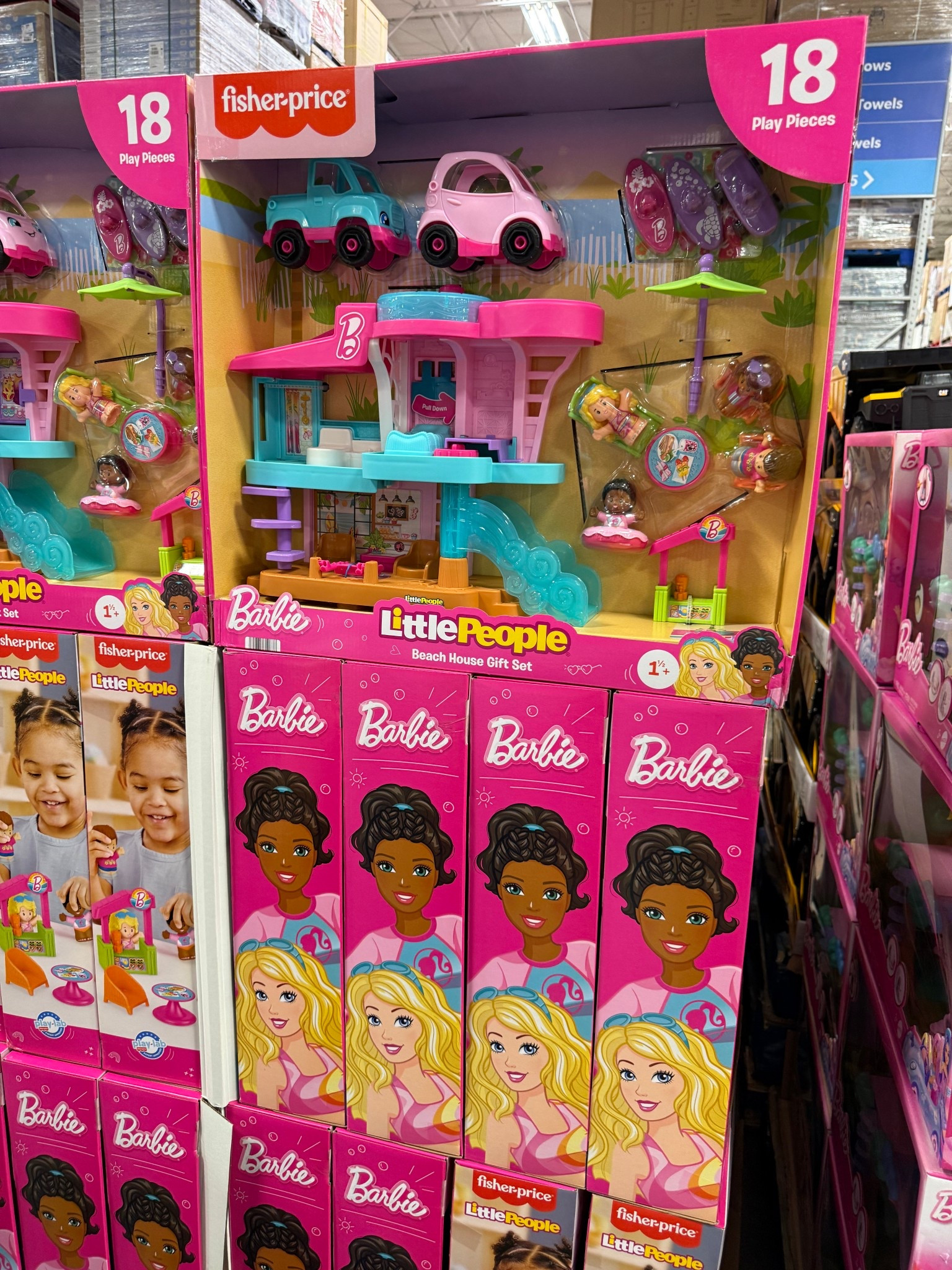 This year they came out with a Little People Barbie Beach House and I am obsessed! So many detailed pieces! 

#LTKOver40 #LTKFamily #LTKKids