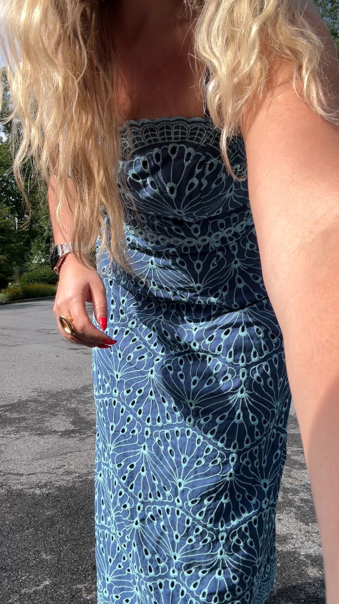 This dress is perfect! No notes! I can’t recommend it enough! Also perfect to travel with bc it doesn’t wrinkle. Wearing a size 10. Summer dresses, summer outfits, summer outfits over 40, date night outfits 

 #LTKootd #LTKstorytime #LTKMidsize
