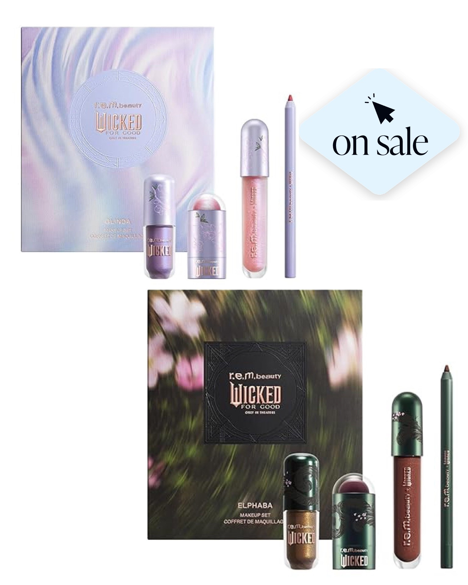 🚨 THIS JUST DROPPED 🚨

The r.e.m. beauty x Wicked “For Good” full-size makeup set is 30% off right now 😳

✨ 4 FULL-SIZE products

✨ Waterproof eye shadow

✨ All-over glow stick

✨ Creamy lip liner

✨ Glossy lip balm



Originally $65 → $45 🔥

Such a good gift (or keep it for yourself, zero judgment).



These collabs don’t sit long — grab it while it’s still in stock👏🏻

#LTKHoliday #LTKSaleAlert #LTKBeauty
