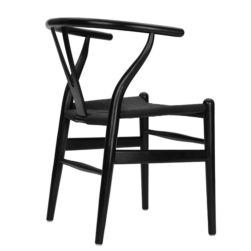 Gunnur Solid Wood Stacking Arm Chair | Wayfair Professional