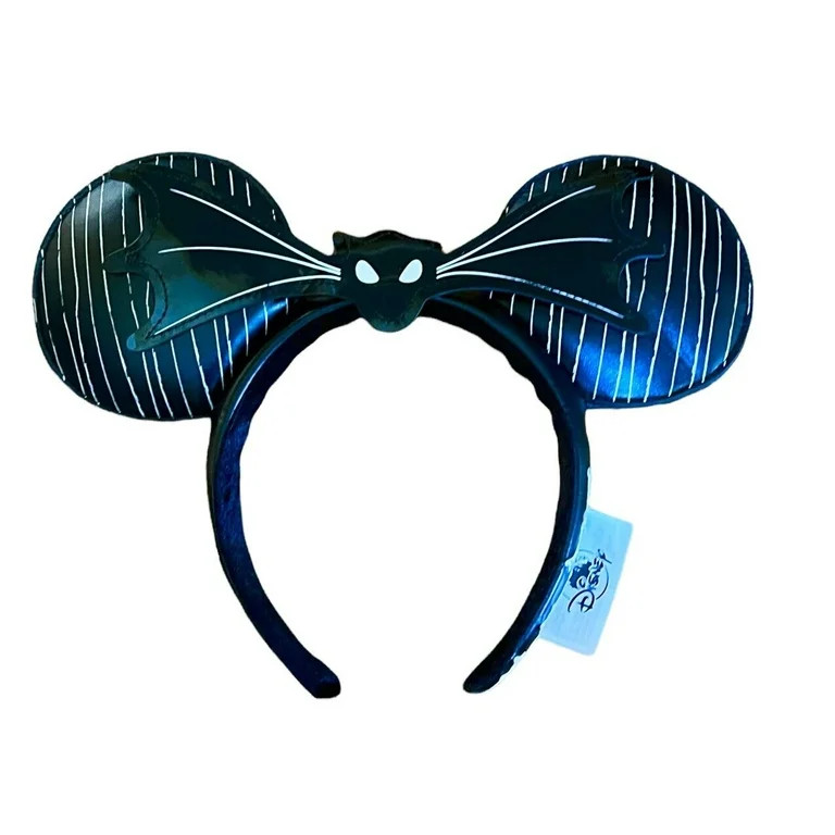 Jack Skeleton Parks Headband 2021 Bat Ears Nightmare Before Christmas New - Walmart.com | Walmart (US)