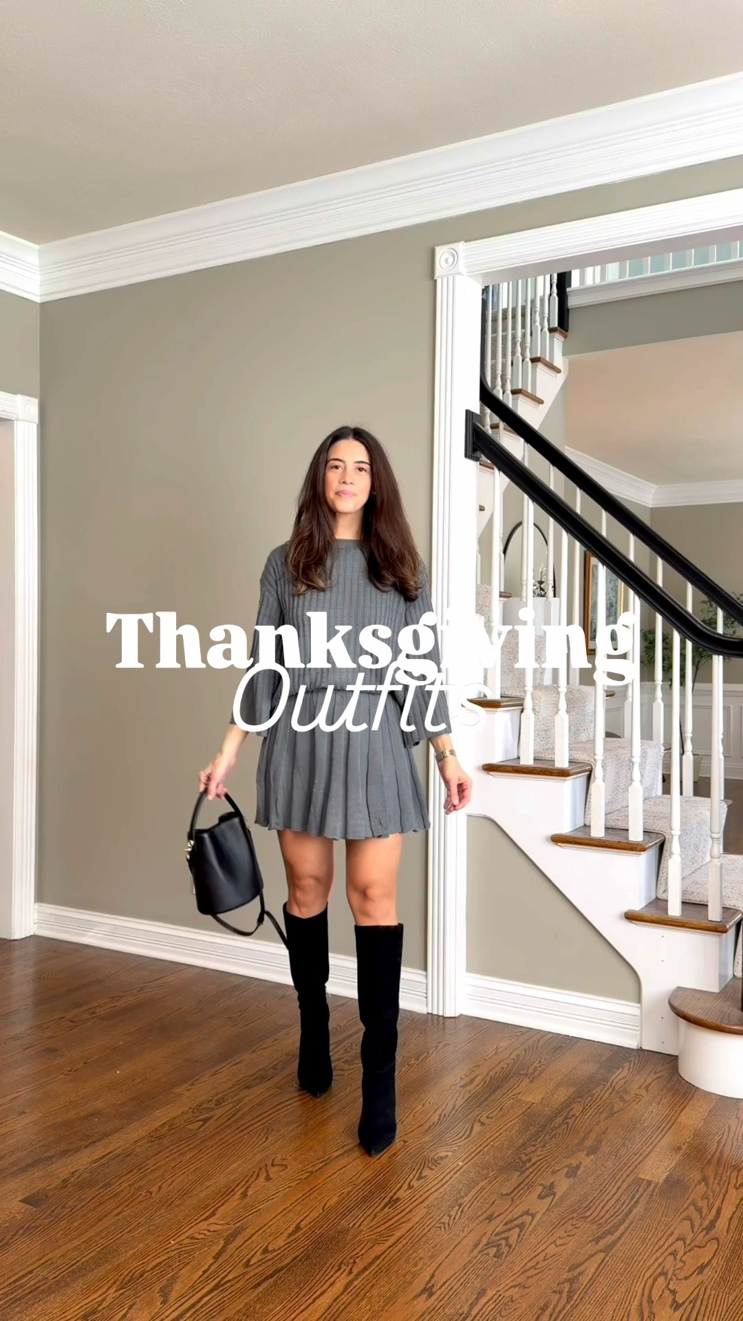 Thanksgiving outfits
Skirt + Sweater set: I'm 5'6'' wearing a size Small
Leggings size Medium
Oversized sweater Size Small
Faux Leather top. Size Small
Skort size Medium
Shorts size 4.

#LTKHoliday #LTKStyleTip #LTKSeasonal