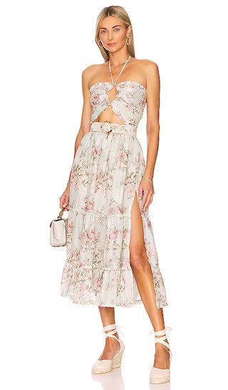 Penny Midi Dress in Tapestry Rose Print | Revolve Clothing (Global)