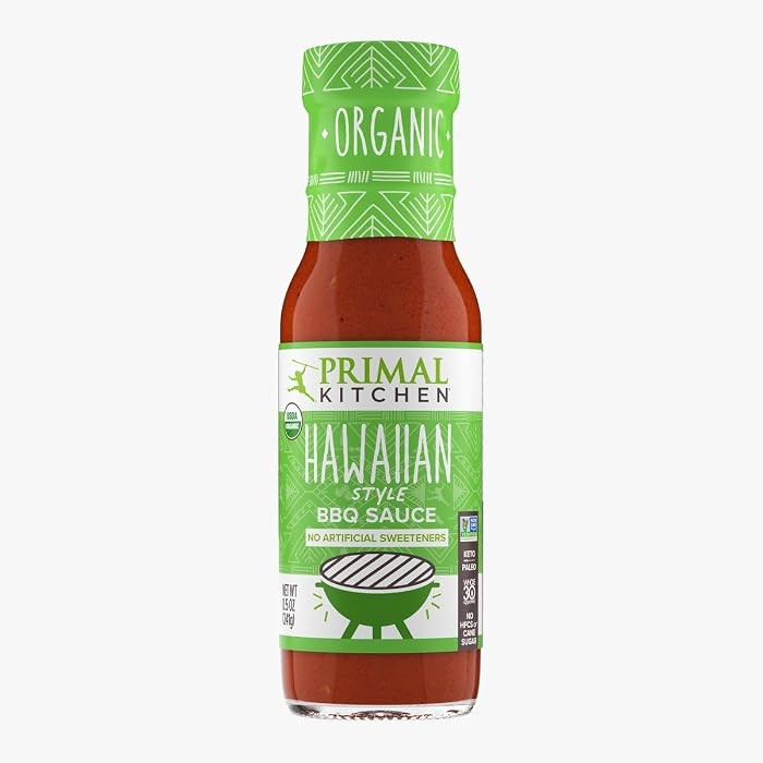 Primal Kitchen Organic Hawaiian Style BBQ Sauce, 8.5 OZ | Amazon (US)