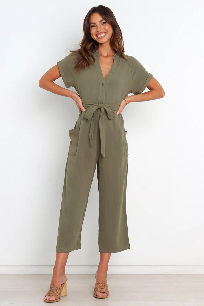 Archie Jumpsuit - Olive | Petal & Pup (US)