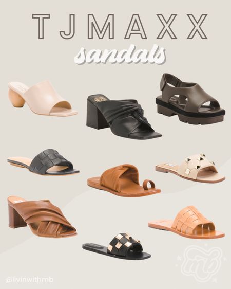 New sandals at  TJMaxx!

Steve Madden
Vince Camuto

#LTKshoecrush #LTKunder100 #LTKFind