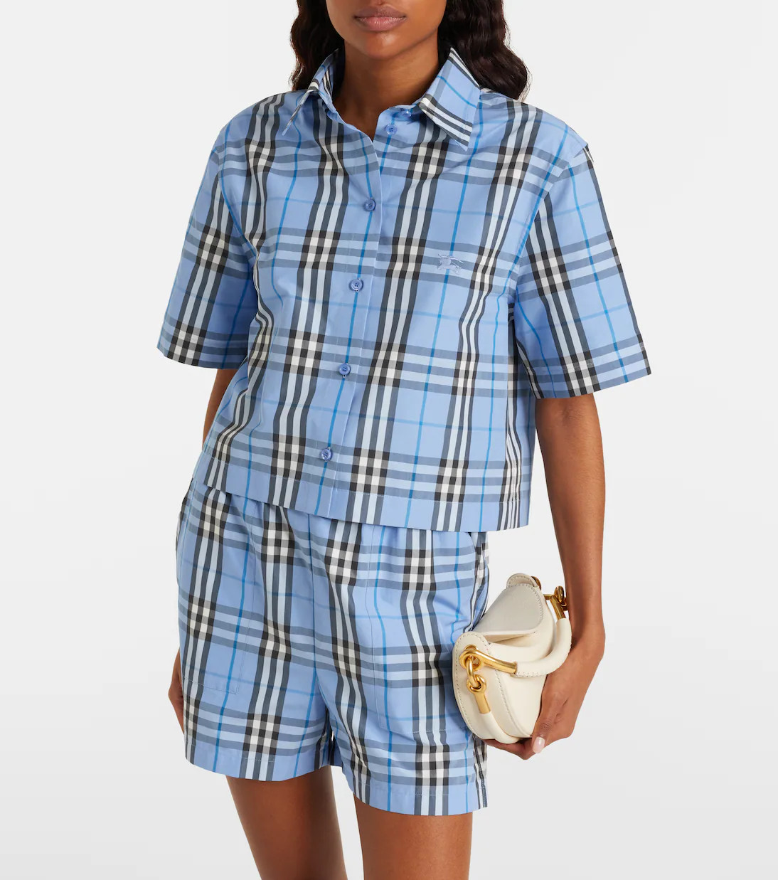 Shorts Burberry Check aus Baumwolle | Mytheresa (DACH)