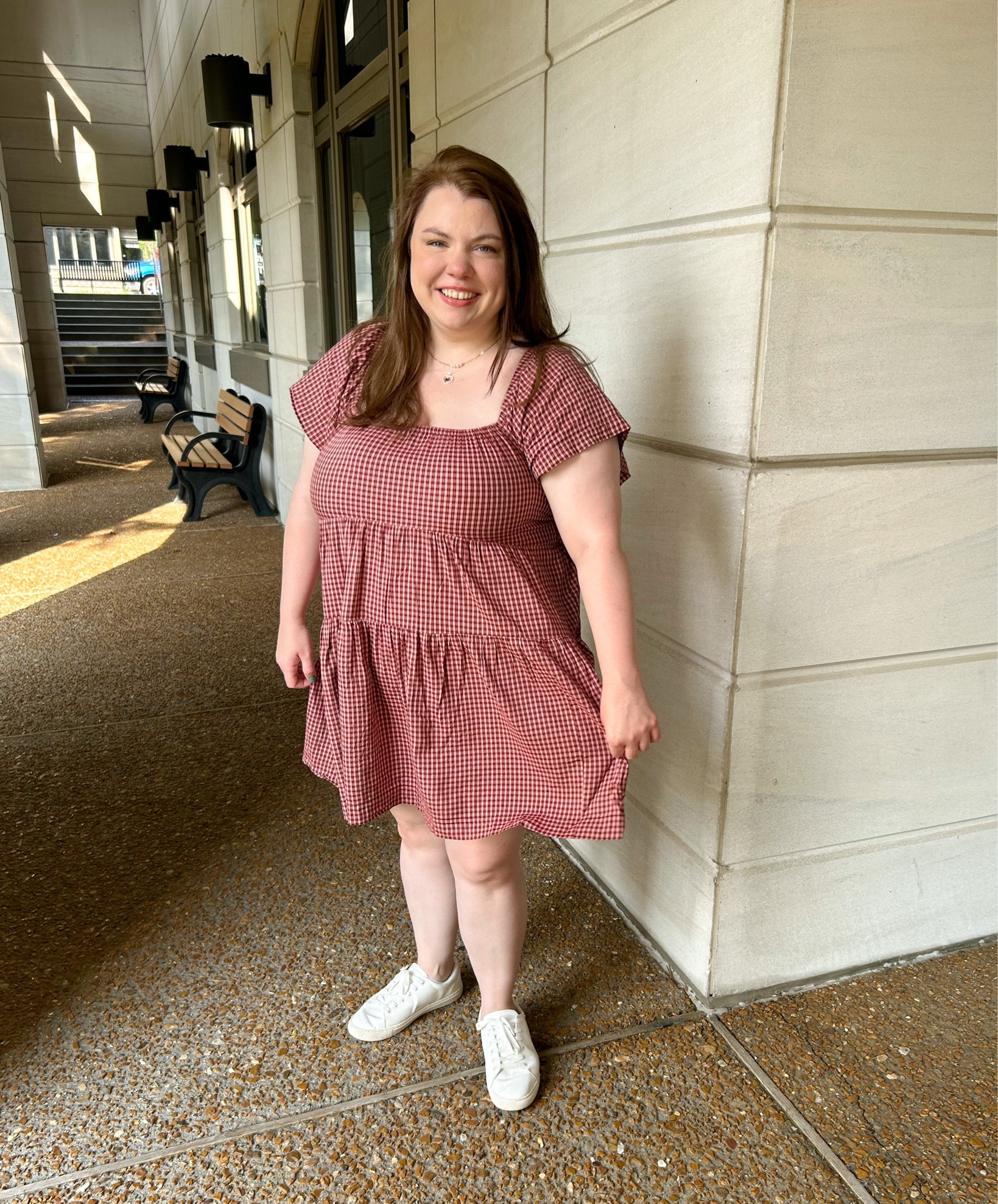 Perfect summer to fall transition dress that was so cute and comfy to wear  

#LTKFindsUnder50 #LTKSeasonal #LTKStyleTip