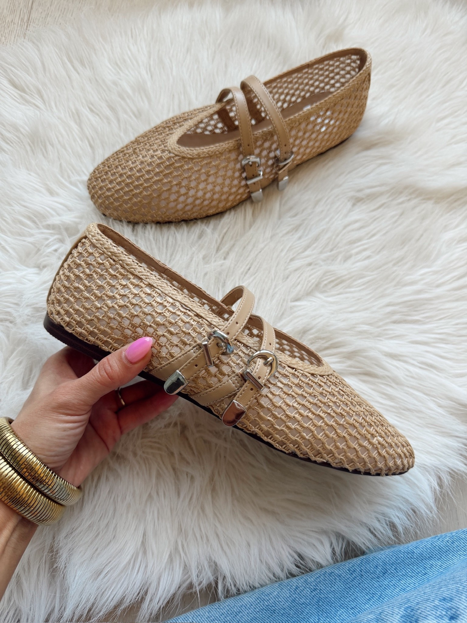 Sam Eldeman inspired woven flats from Walmart!! ✨😱🙌🏼 $32 vs $140. The perfect Spring 🌷 shoes you’ll be reaching for constantly 

#LTKdayinmylife #LTKWorkwear #LTKSpringSale