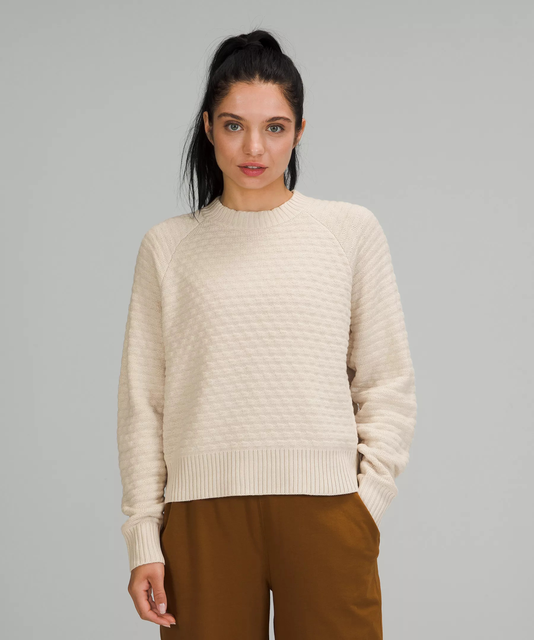 Texture Play Crew Sweater | Lululemon (US)