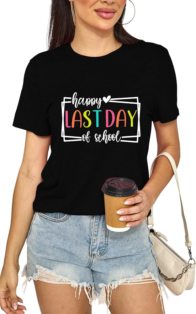 Happy Last Day of School Teacher Shirt | Amazon (US)