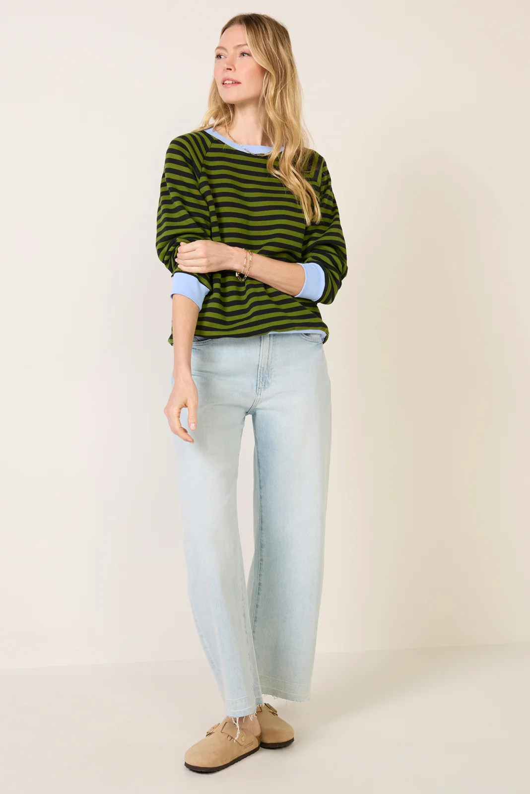 Stripe Vintage Sweatshirt | Evereve