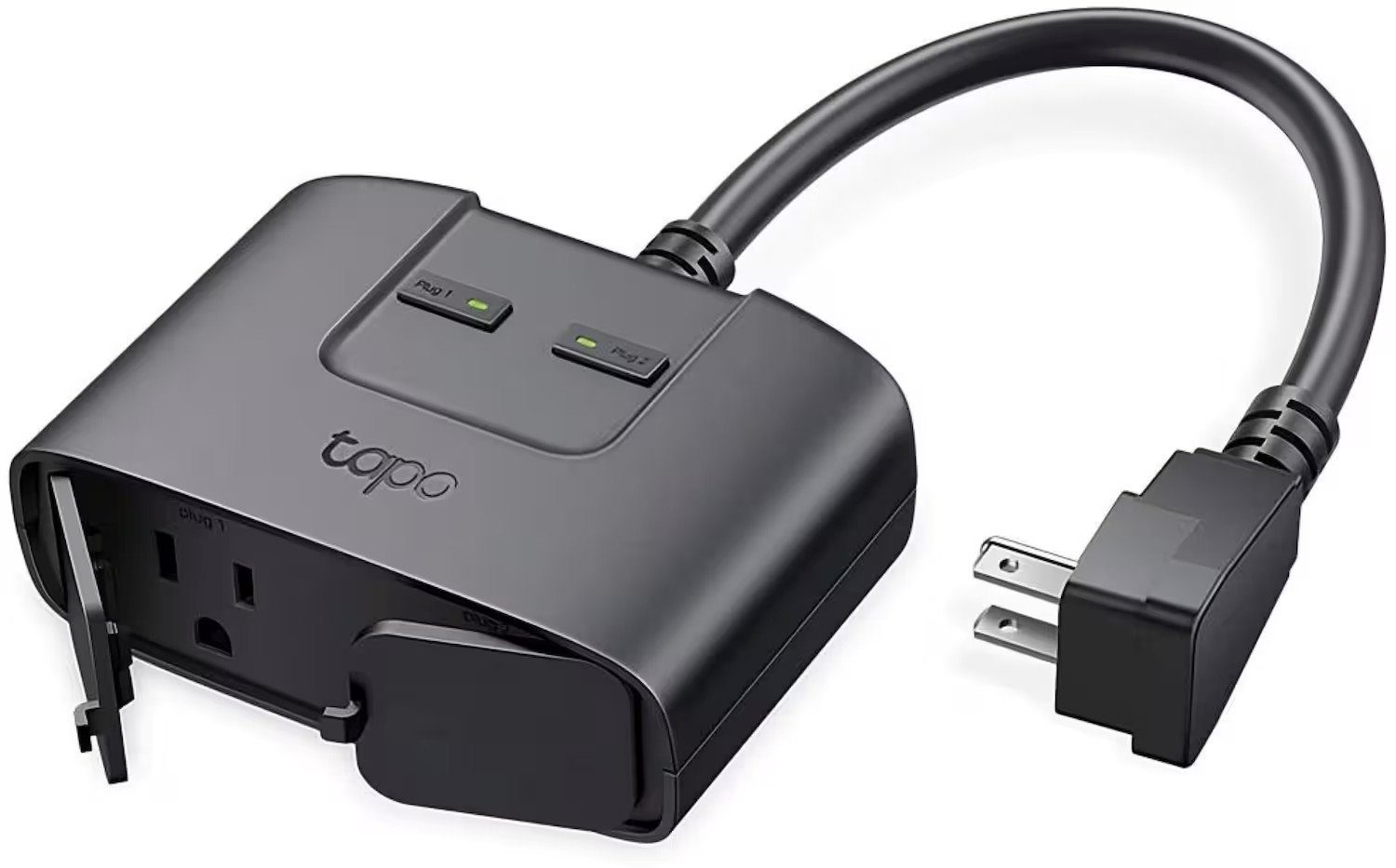TP-Link Tapo Smart Wi-Fi Outdoor Plug with Matter Black TP25 - Best Buy | Best Buy U.S.