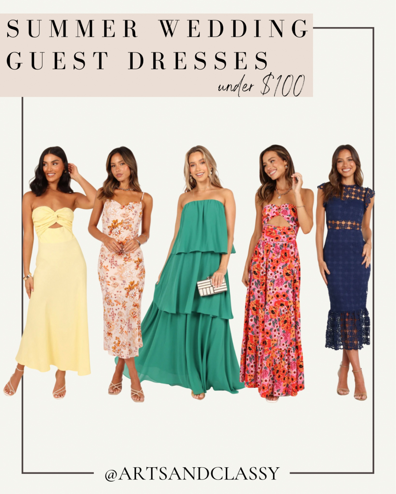 Attending a wedding this summer? These fun and floral summer wedding guest dresses are budget-friendly and perfect for the occasion!

#LTKSeasonal #LTKstyletip #LTKunder100