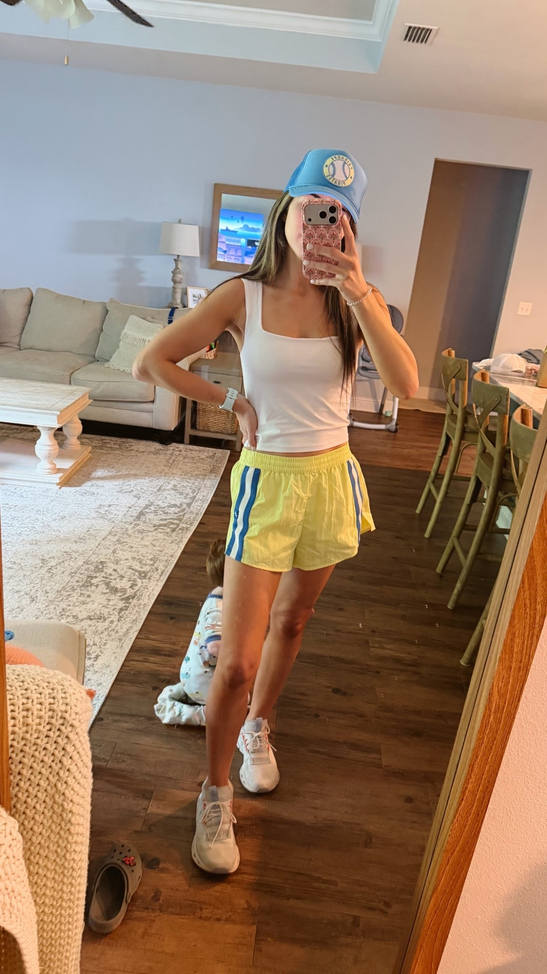 Got the cutest and comfiest shorts from Target today to support my little Fairhope Pirate!⚾️🩵⭐️🏴‍☠️

Wearing an XS and fits a little roomy! The tank top is last year from Target but will link similar!

#LTKmomlife #LTKootd #LTKActive