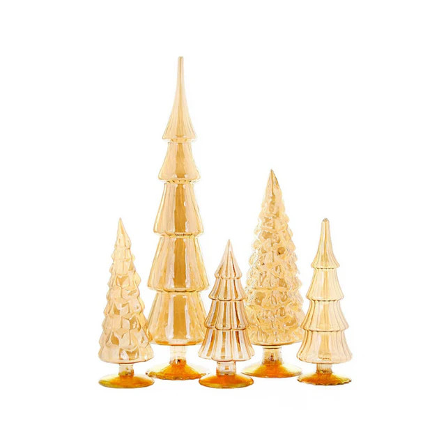 Ginger Glass Tree Grove - Set of 5 | Cailini Coastal