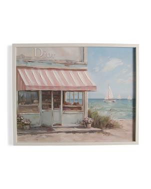 24x30 Coastal Storefront Shadow Box Wall Art | TJ Maxx